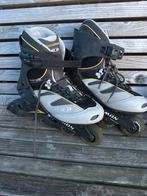 Salomon Skeelers Maat 42 + Beschermers compleet, Gebruikt, Heren, Inline skates 4 wielen, Salomon