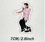 Elvis Presley STICKER met Roze Jasje., Ophalen of Verzenden, Nieuw, Overige typen