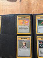 WOTC Pokémon Base Lass & Professor Oak 1st #75/102 & #88/102, Ophalen of Verzenden, Zo goed als nieuw