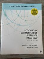 Introducing communication research fourth edition, Boeken, Studieboeken en Cursussen, Ophalen of Verzenden, Beta, Zo goed als nieuw