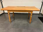 Eikenhouten uitschuifbare eettafel, Huis en Inrichting, Tafels | Eettafels, Ophalen, Uitschuifbare eettafel, Uitschuifbare eettafel