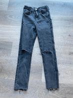 H&M skinny spijkerbroek zwart netjes maat 158 D30, Broek, Gebruikt, Meisje, H&M