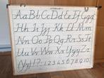 schoolplaat 'Letterkaart", Ophalen of Verzenden, Overige thema's