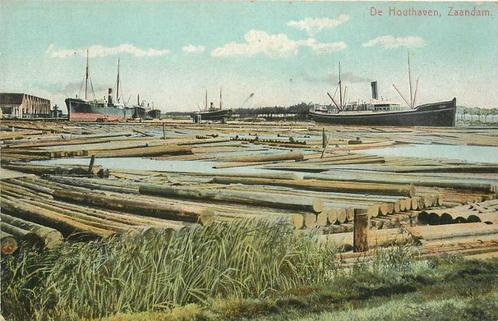 (386-149-039) Zaandam De Houthaven, Verzamelen, Ansichtkaarten | Nederland, Noord-Holland, Verzenden