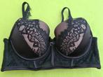 NIEUW Hunkemöller Doutzen 70C Bustier BH zwart Voorgevormd, Ophalen, Zwart, BH