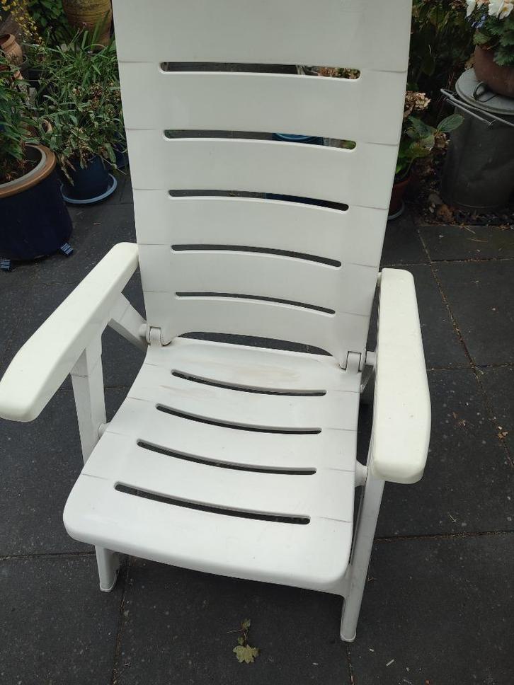 Hartman tuinstoelen, Tuin en Terras, Tuinstoelen, Gebruikt, Kunststof, Inklapbaar, Verstelbaar, Ophalen