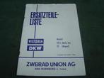 DKW VICTORIA 110 S en 111 mofa ersatzteileliste 1968, Fietsen en Brommers, Ophalen of Verzenden