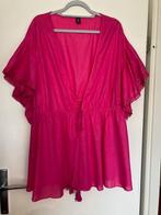NIEUW Blouse katoenen voilé vlindermouwen kant maat 50, Maat 46/48 (XL) of groter, Nieuw, Ophalen of Verzenden, Roze