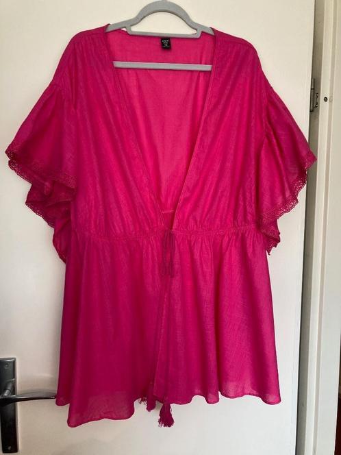 NIEUW Blouse katoenen voilé vlindermouwen kant maat 50, Kleding | Dames, Blouses en Tunieken, Nieuw, Maat 46/48 (XL) of groter