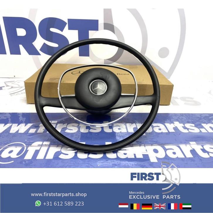 A1154640301 W114 W115 origineel Mercedes STUUR ZWART 1968-19, Auto-onderdelen, Besturing, Mercedes-Benz, Gebruikt, Ophalen of Verzenden