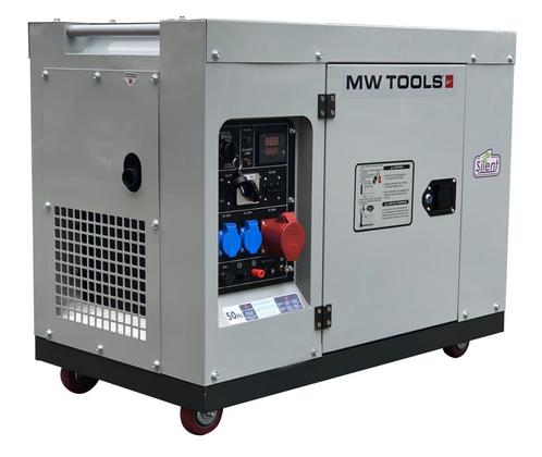 Diesel generator 6,0 kW 1x230V + 7,5 kW 3x400V + ATS connec, Doe-het-zelf en Verbouw, Aggregaten, Nieuw, Dieselolie, 5 tot 10 kVA