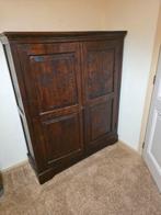 Koloniale Kast met Deuren en Planken, 100 tot 150 cm, Koloniaal, Ophalen of Verzenden, 150 tot 200 cm