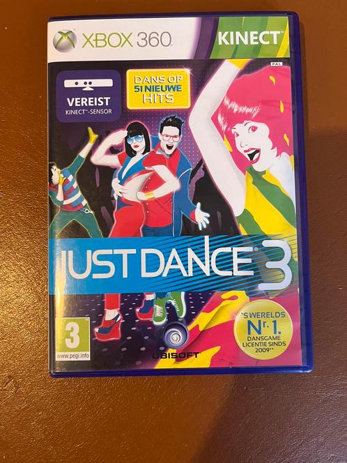 Just Dance 3, Xbox 360, Spelcomputers en Games, Games | Xbox 360, Zo goed als nieuw, Overige genres, Vanaf 12 jaar, Ophalen of Verzenden