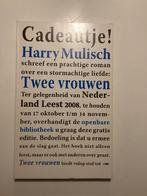 Harry Mulisch - Twee vrouwen, Ophalen of Verzenden, Zo goed als nieuw