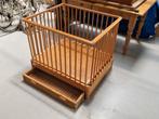 Vintage kibofa box met gave rieten lade, Kinderen en Baby's, Boxen, Ophalen, Gebruikt, Lade