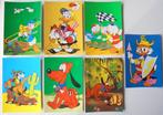 7 oude Walt Disney Donald Duck, Goofy, Pluto, Kwik Kwak Kwek, Verzamelen, Ansichtkaarten | Themakaarten, Ophalen of Verzenden