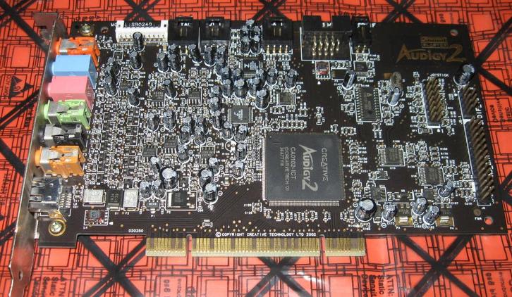 Fameuze Soundcard Creative Sound Blaster Audigy 2, Computers en Software, Geluidskaarten, Gebruikt, Intern, Ophalen of Verzenden