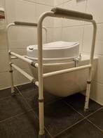toilet frame en verhoger, Diversen, Verpleegmiddelen, Ophalen of Verzenden, Zo goed als nieuw