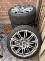 Porsche Cayenne set 21" velgen met winterbanden 295/35 R21, Auto-onderdelen, Banden en Velgen, Ophalen, Gebruikt, 295 mm, Banden en Velgen