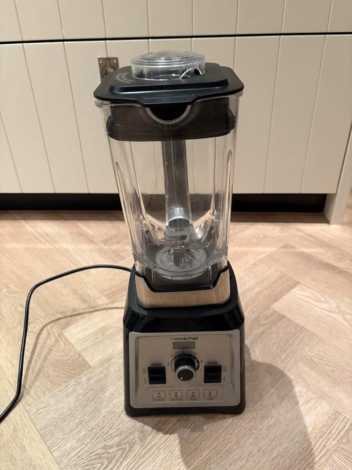 AMZCHEF High-Speed krachtige Blender 2000W - Perfecte Staat!, Witgoed en Apparatuur, Blenders, Zo goed als nieuw, Powerblender