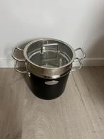 Borreti stoom pan, Huis en Inrichting, Keuken | Potten en Pannen, Ophalen, Zo goed als nieuw