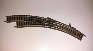 Fleischmann N 9174 - Gebogen wissel links profirail  beschikbaar voor biedingen