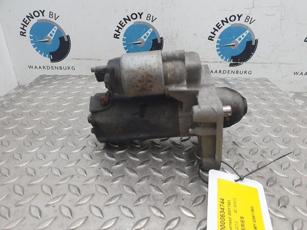 BMW 1 SERIES F20 118I STARTMOTOR 2012, Ophalen of Verzenden, Gebruikt, Stiba lid