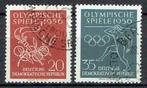 DDR 1956 Olympische spelen, Postzegels en Munten, Postzegels | Europa | Duitsland, Ophalen of Verzenden, DDR, Gestempeld