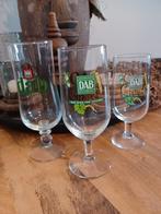 DAB Bierglazen, Verzamelen, Biermerken, Overige merken, Glas of Glazen, Gebruikt, Ophalen of Verzenden