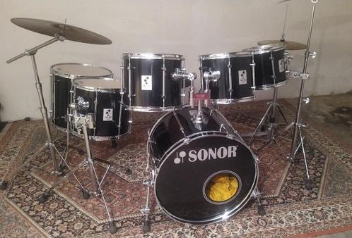 Sonor Force 2000 uit 90 S, Muziek en Instrumenten, Drumstellen en Slagwerk, Gebruikt, Sonor, Ophalen