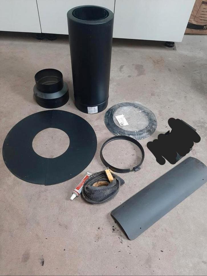 Dubbelwandig houtkachel installatiemateriaal dw-eco 316, Huis en Inrichting, Kachels, Nieuw, Houtkachel, Hout, Ophalen of Verzenden