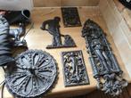 Vintage Gietijzeren Decoratie Set, Antiek en Kunst, Ophalen of Verzenden