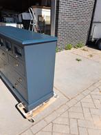 Grenen grijze ladekast 13 lades refurbished, RoDeKo Volendam, R.kooij65@gmail.com, 100 tot 150 cm, 5 laden of meer