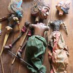 Wayang pop opknappers 3x WY7 Wajang Indonesie Indie Java, Antiek en Kunst, Kunst | Niet-Westerse kunst, Ophalen of Verzenden