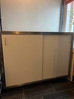 Grote kast in goede staat, Huis en Inrichting, Kasten | Dressoirs, Ophalen, Met plank(en), Gebruikt, 100 tot 150 cm