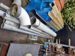 PVC buis 250 mm + bocht, Bochten, Gebruikt, Pvc, 2 tot 4 meter