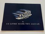 Jaguar 4.2 Litre Mark Ten Brochure 1966, Overige merken, Ophalen of Verzenden, Zo goed als nieuw