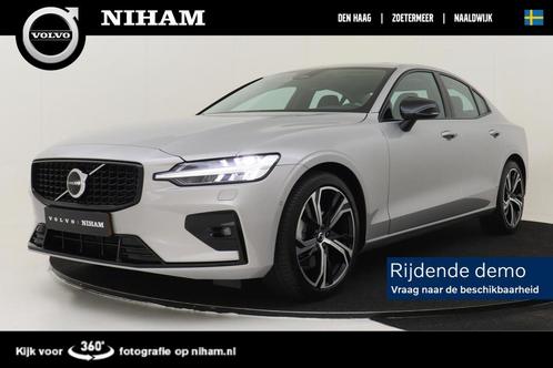 Volvo S60 B4 (M-HYBRID) PLUS DARK -PANO.DAK|GEVENT.LEDER|360, Auto's, Volvo, Bedrijf, Te koop, S60, 360° camera, ABS, Achteruitrijcamera
