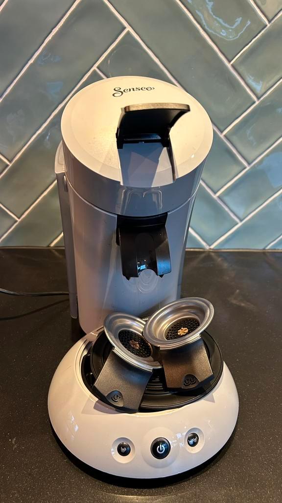 Philips Senseo Original Grijs met groot waterreservoir, Witgoed en Apparatuur, Koffiezetapparaten, Zo goed als nieuw, Koffiemachine