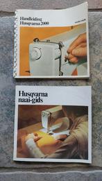 Husqvarna 2000 naaimachine handleiding en naai gids, Ophalen of Verzenden, Zo goed als nieuw, Naaimachine, Husqvarna
