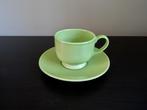 Emma Bridgewater kleine kop en schotel groen 1996, Nieuw, Ophalen of Verzenden, Overige stijlen, Kop(pen) en/of Schotel(s)