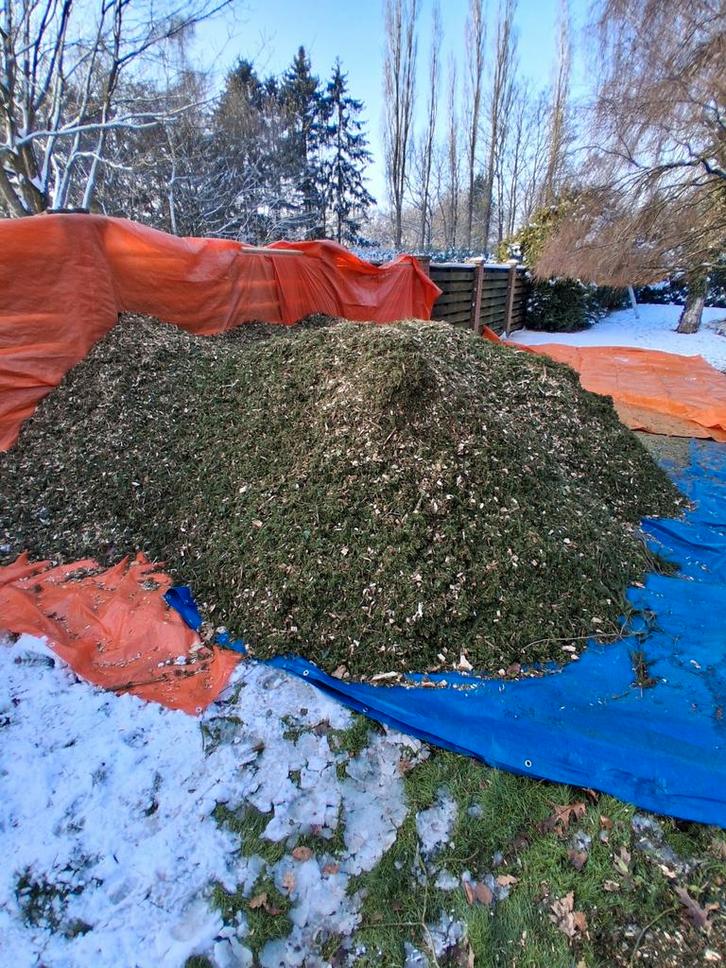 Houtsnippers gemengd, Tuin en Terras, Aarde en Mest, Overige typen, Ophalen