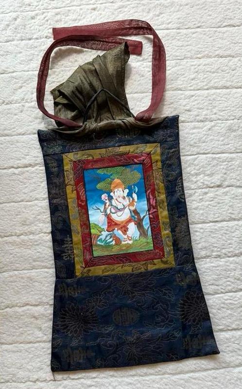 Thangka Ganesha, Verzamelen, Religie, Zo goed als nieuw, Ophalen of Verzenden