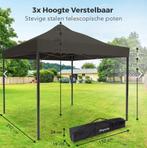 TE HUUR! 3x3 partytent easy up, Ophalen, Partytent, Minder dan 4 meter, Minder dan 5 meter