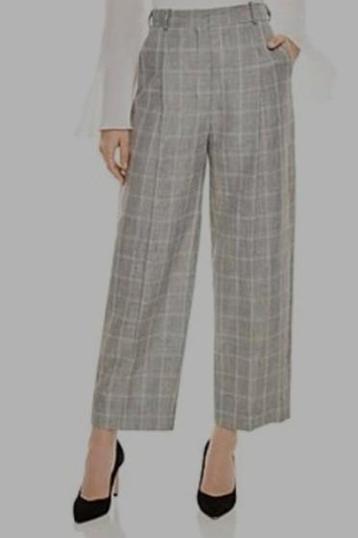 Sandro Paris Pantalon Ruitmotief Maat 34 XS Nieuw!  beschikbaar voor biedingen