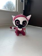 TY Beanie Boo’s knuffel sleutelhanger lemur LeeAnn 10 cm, Ophalen of Verzenden, Zo goed als nieuw, Overige typen