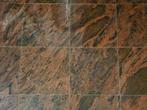 64m2 Multicolor Rood Graniet Tegels 40x40 dikte 1,3 cm, Ophalen, 40 tot 60 cm, Graniet, 40 tot 60 cm