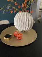 Dik stalen dienblad, Ophalen, Zo goed als nieuw, Rond, Metaal