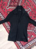 Zara stretch blouse zwart (M), Maat 38/40 (M), Verzenden, Zo goed als nieuw, Zara