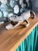 Krokodil 120 cm, Verzamelen, Dierenverzamelingen, Ophalen, Beeldje of Figuurtje